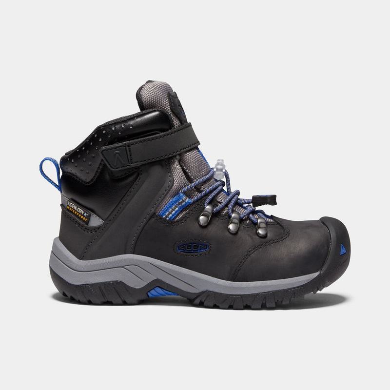 Botas De Nieve Keen Torino II Waterproof Para Niños Negros/Azules - Botas Keen Mexico (015429-TIH)